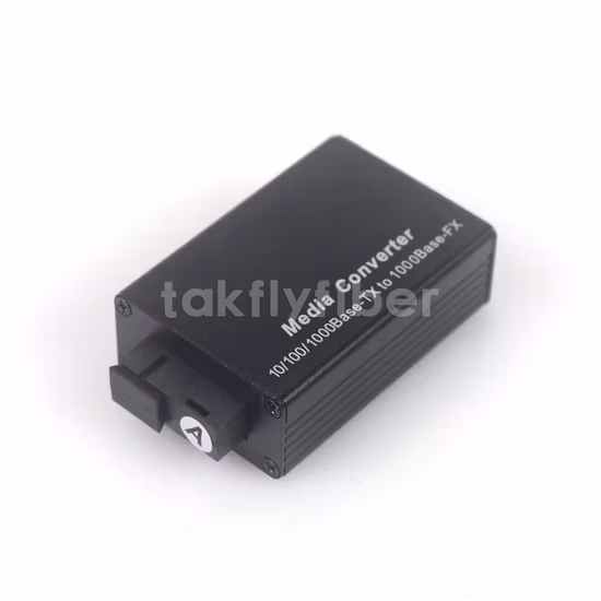 Convertitore multimediale 10/100/1000 m Convertitore multimediale in fibra ottica Sc da 20 km